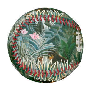 Henri Rousseau - The Equatorial Jungle Baseball