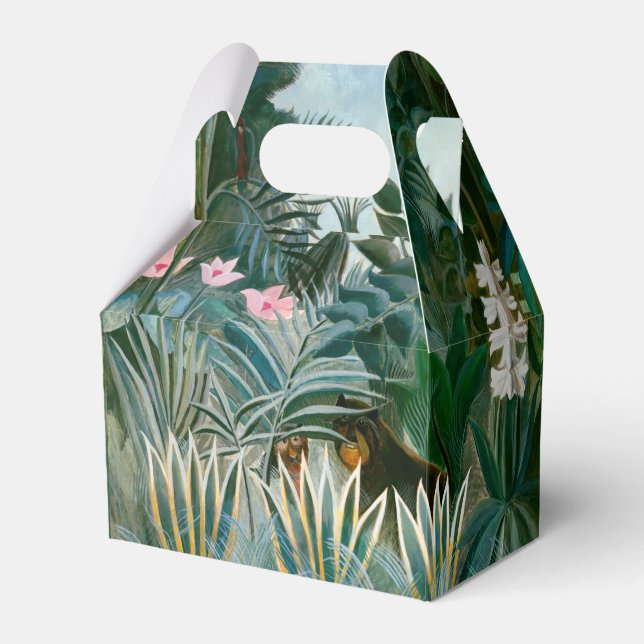 Henri Rousseau - The Equatorial Jungle Favor Box (Front Side)