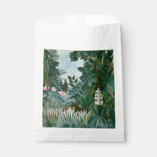 Henri Rousseau - The Equatorial Jungle Favour Bag (Front)