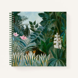 Henri Rousseau - The Equatorial Jungle Notebook