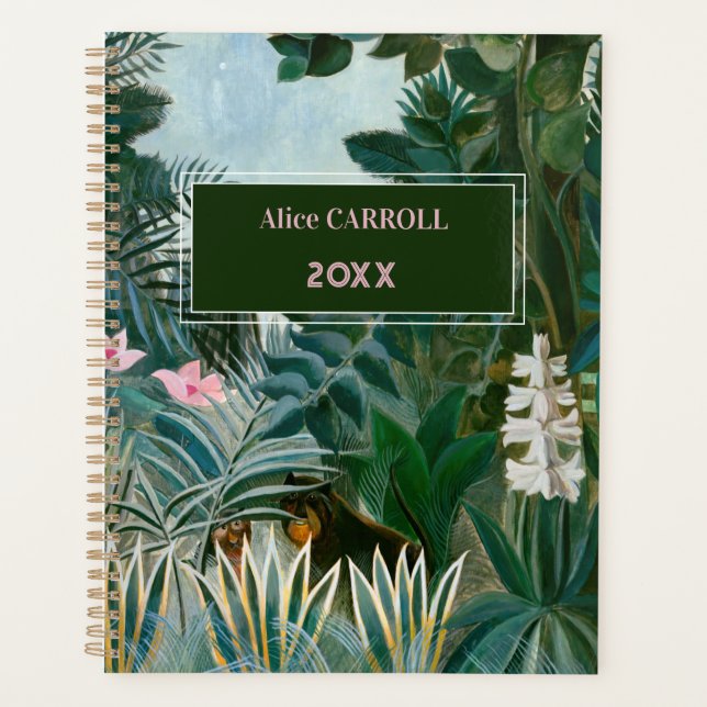 Henri Rousseau - The Equatorial Jungle Planner (Front)
