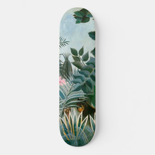 Henri Rousseau - The Equatorial Jungle Skateboard (Front)