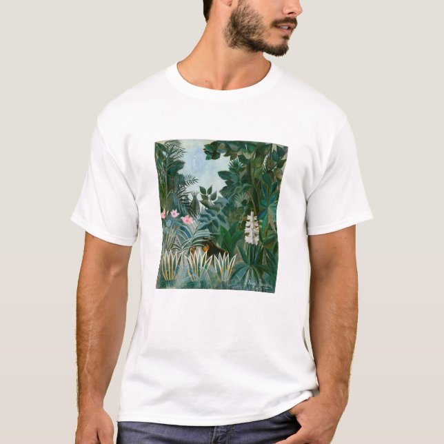 Henri Rousseau - The Equatorial Jungle T-Shirt (Front)