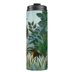 Henri Rousseau - The Equatorial Jungle Thermal Tumbler