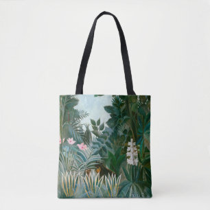 Henri Rousseau - The Equatorial Jungle Tote Bag