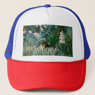 Henri Rousseau - The Equatorial Jungle Trucker Hat