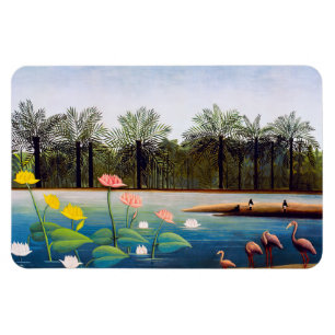 Henri Rousseau - The Flamingoes Magnet