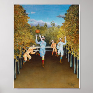 Henri Rousseau - The Football Players Poster