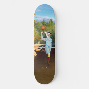Henri Rousseau - The Football Players Skateboard