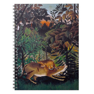 Henri Rousseau - The Hungry Lion Notebook