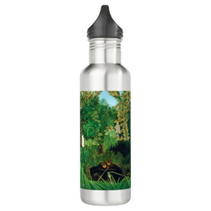 Henri Rousseau - The Merry Jesters 710 Ml Water Bottle