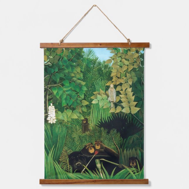 Henri Rousseau - The Merry Jesters Hanging Tapestry (Front)