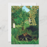 Henri Rousseau - The Merry Jesters