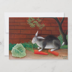Henri Rousseau - The Rabbit's Meal Thank You Card