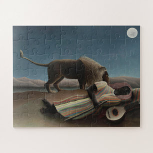 Henri Rousseau The Sleeping Gypsy Jigsaw Puzzle