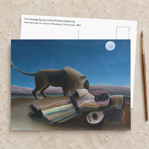 Henri Rousseau - The Sleeping Gypsy Postcard