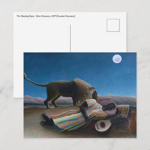 Henri Rousseau - The Sleeping Gypsy Postcard