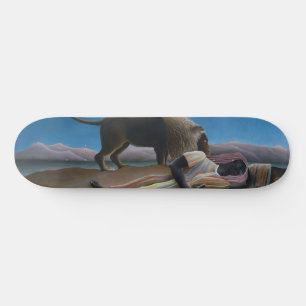 Henri Rousseau - The Sleeping Gypsy Skateboard
