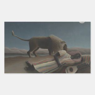 Henri Rousseau - The Sleeping Gypsy Sticker