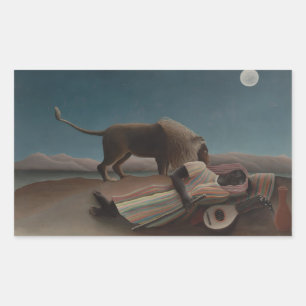 Henri Rousseau - The Sleeping Gypsy Sticker