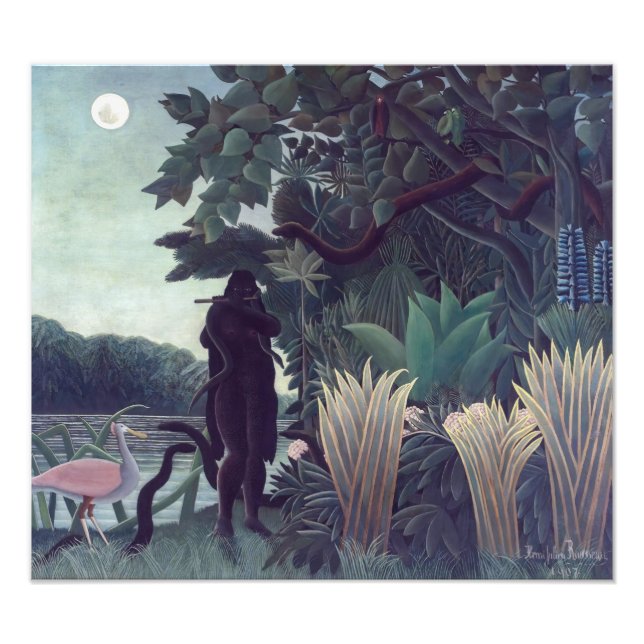 Henri Rousseau - The Snake Charmer Photo Print (Front)