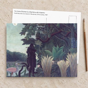 Henri Rousseau - The Snake Charmer Postcard