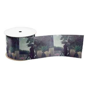 Henri Rousseau - The Snake Charmer Satin Ribbon
