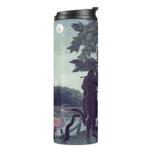 Henri Rousseau - The Snake Charmer Thermal Tumbler (Rotated Left)