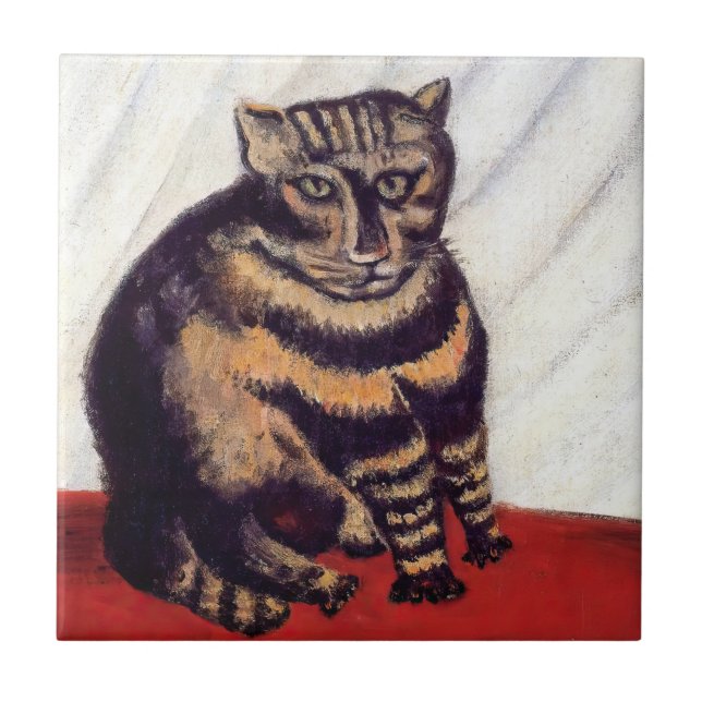 Henri Rousseau - The Tabby Tile (Front)