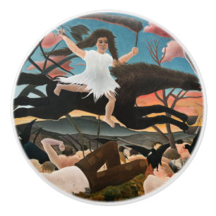 Henri Rousseau - The War Ceramic Knob