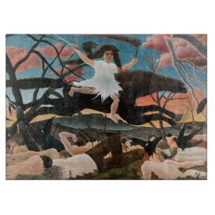 Henri Rousseau - The War Cutting Board