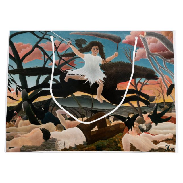 Henri Rousseau - The War Large Gift Bag (Front)
