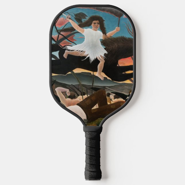 Henri Rousseau - The War Pickleball Paddle (Front)