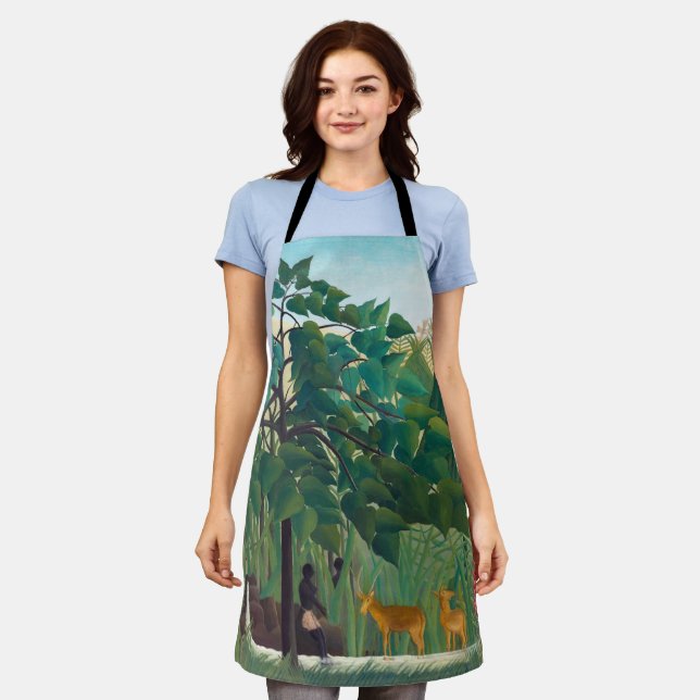 Henri Rousseau - The Waterfall Apron (Worn)