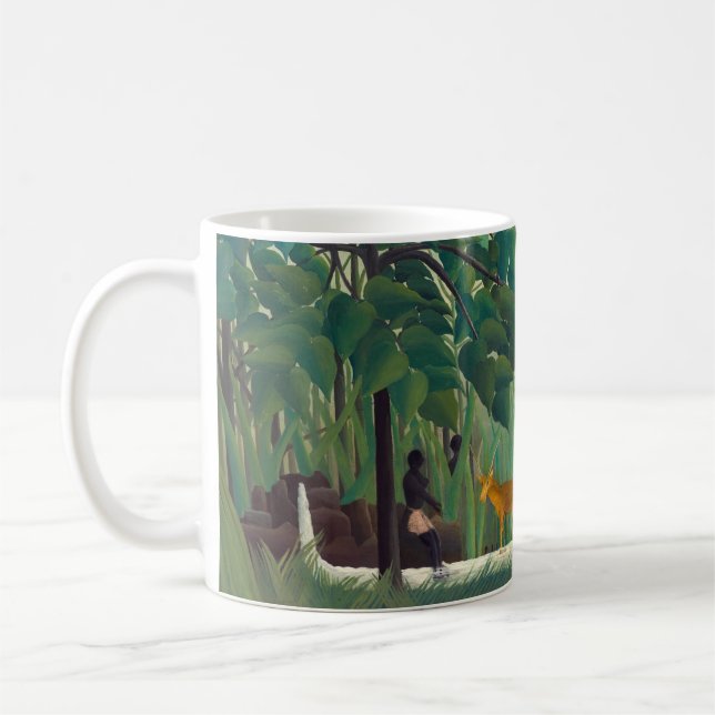 Henri Rousseau - The Waterfall Coffee Mug (Left)