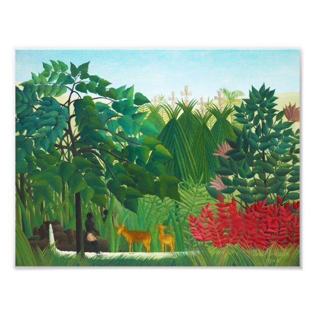 Henri Rousseau The Waterfall Photo Print (Front)