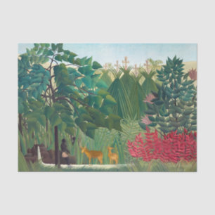 Henri Rousseau - The Waterfall Tissue Paper