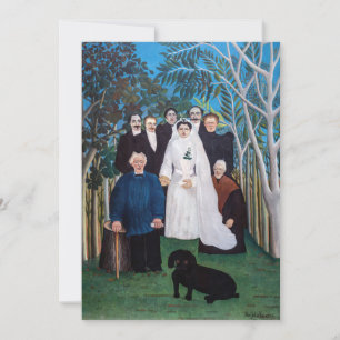 Henri Rousseau - The Wedding Party Invitation