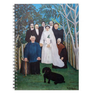Henri Rousseau - The Wedding Party Notebook