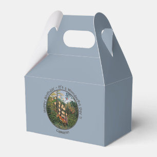 Henri Rousseau Tiger & Bull Party Items Collection Favor Box