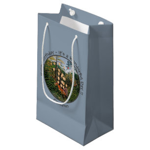 Henri Rousseau Tiger & Bull Party Items Collection Small Gift Bag