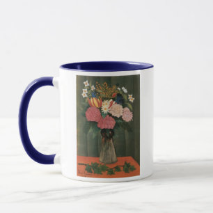 Henri Rousseau's Flowers in a Vase (1909) Mug