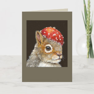 Henri the squirrel card