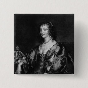 Henrietta Maria 2 Inch Square Button