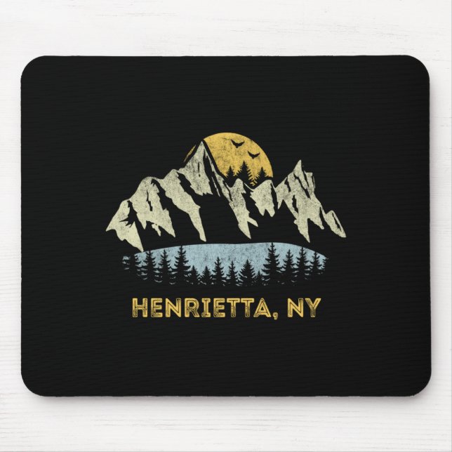 Henrietta New York Mountain Sunset Sunrise Ny  Mouse Pad (Front)