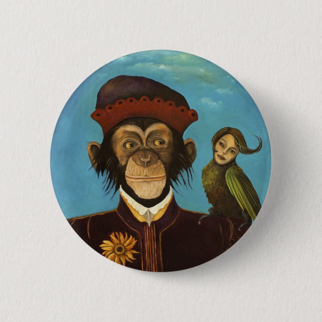 Henry 2 Inch Round Button (Front)