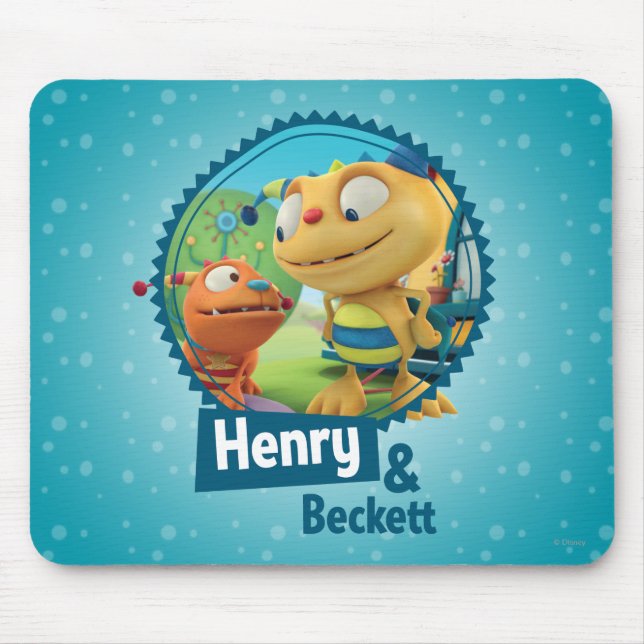 Henry and Beckett Mouse Pad (Front)