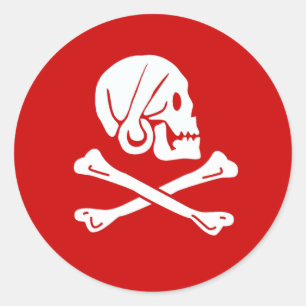 Henry Chaque autocollant (rouge)