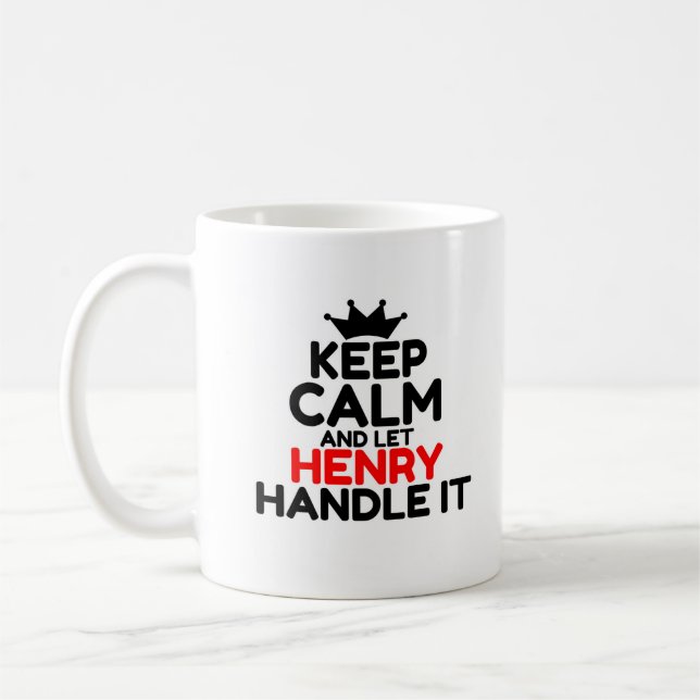 HENRY COFFEE MUG (Left)