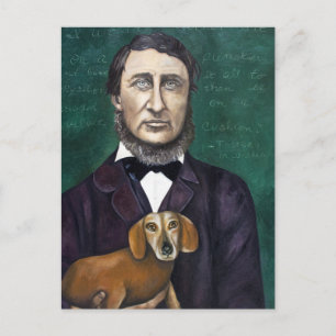 Henry David Thoreau Postcard